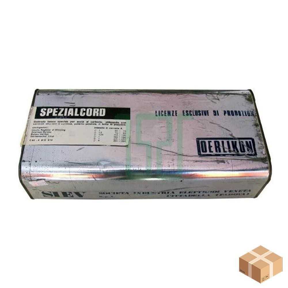 Elettrodo basico 2.5 x 300 acciaio [520N] Spezialcord - Siev - confezione 560pz