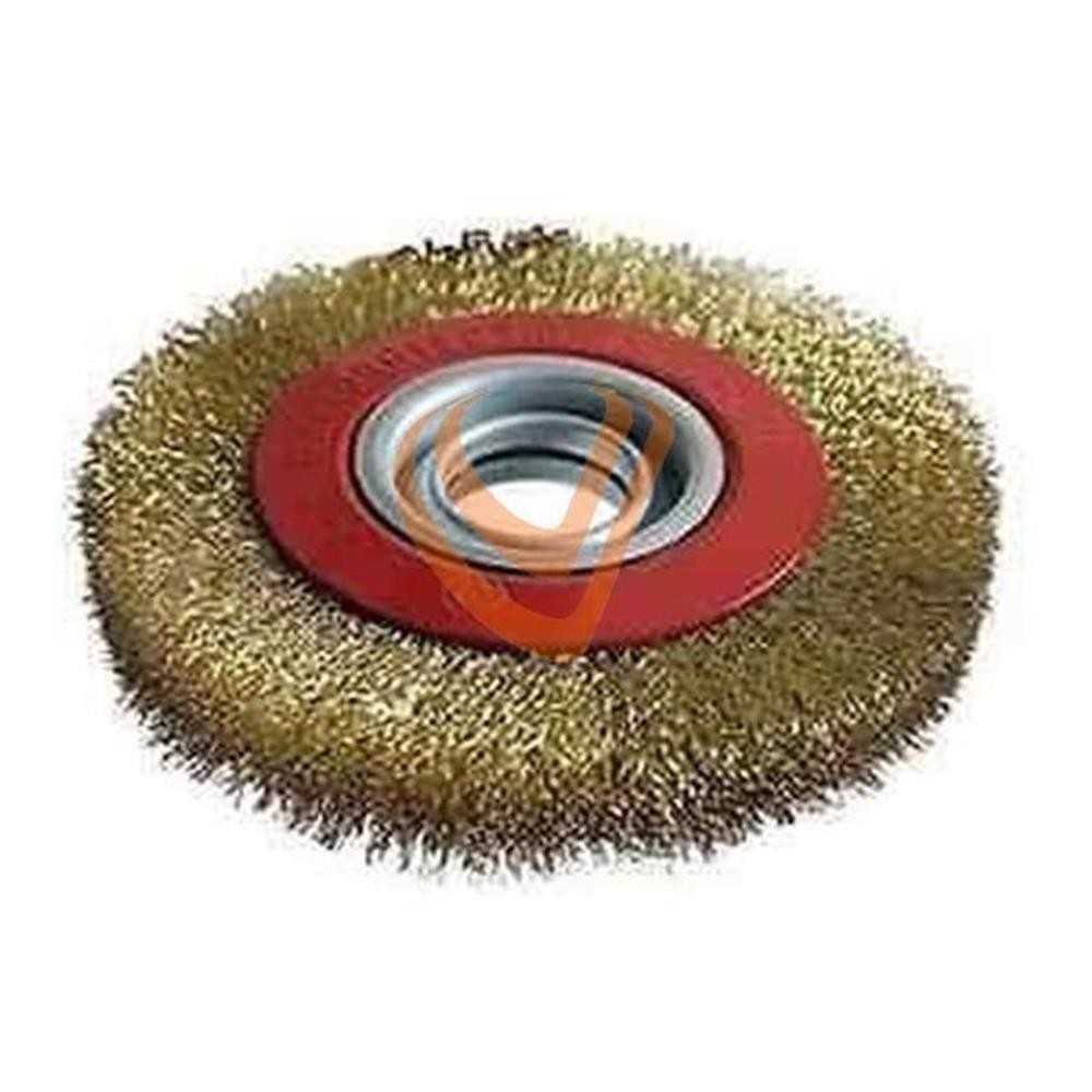 Spazzola Acciaio 200 Circolare Foro - Valex