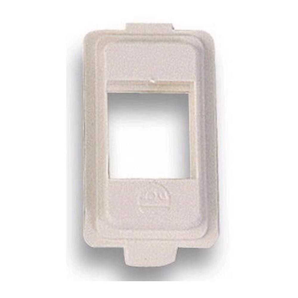 Adattatore per frutti Keystone bianco - serie BTicino Magic