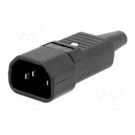 Spina 10A vde maschio c14