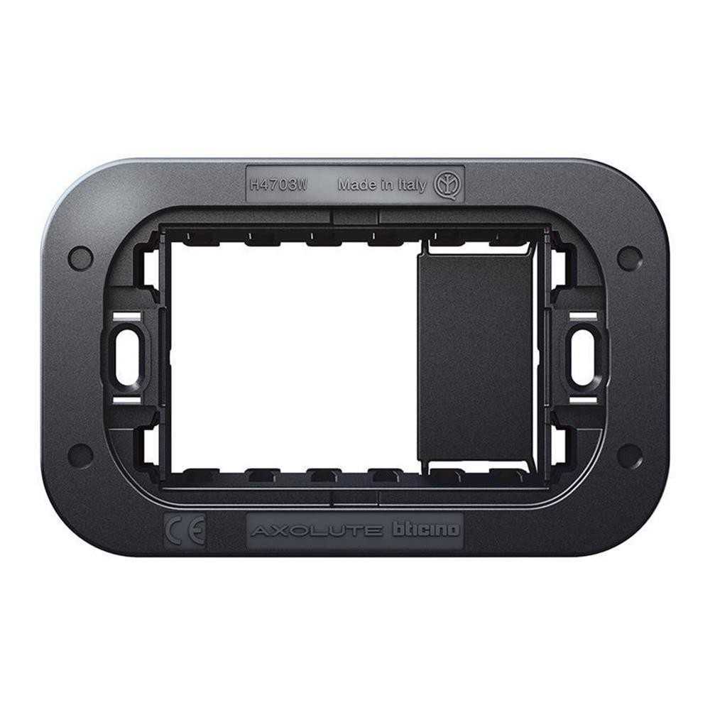 Supporto 3 moduli - serie BTicino Axolute