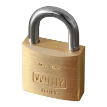 Lucchetto arco corto 70 wally ottone