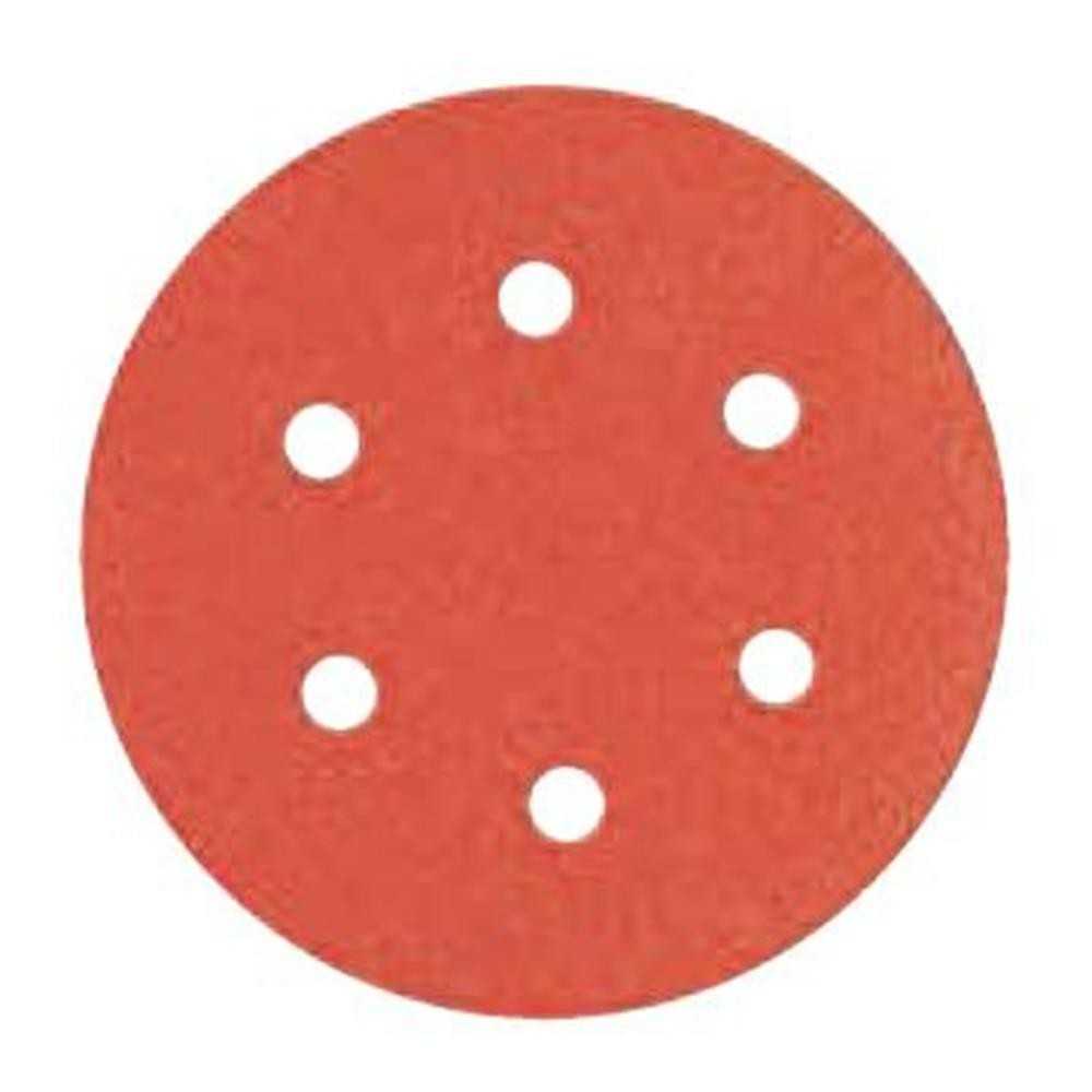 Disco abrasivo 100 mm grana 80 per smerigliatrice angolare Black Decker - 5 pezzi