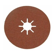 Disco abrasivo 115 mm foro 22 grana 80 per smerigliatrice angolare Black Decker - 5 pezzi