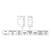 Interruttore crepuscolare 20A IP 65
