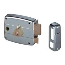 Serratura applicare sx 60 doppio cilindro fisso scrocco quadro maniglia - cisa
