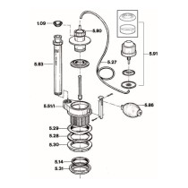Campana completa 5.80 per batteria Unibox - Todini