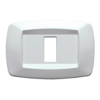 Placca 1 modulo modi bianco...