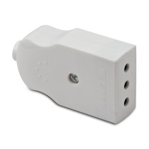 Presa volante 10A italiana bianca - Master