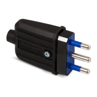 Spina 16A italiana in gomma...