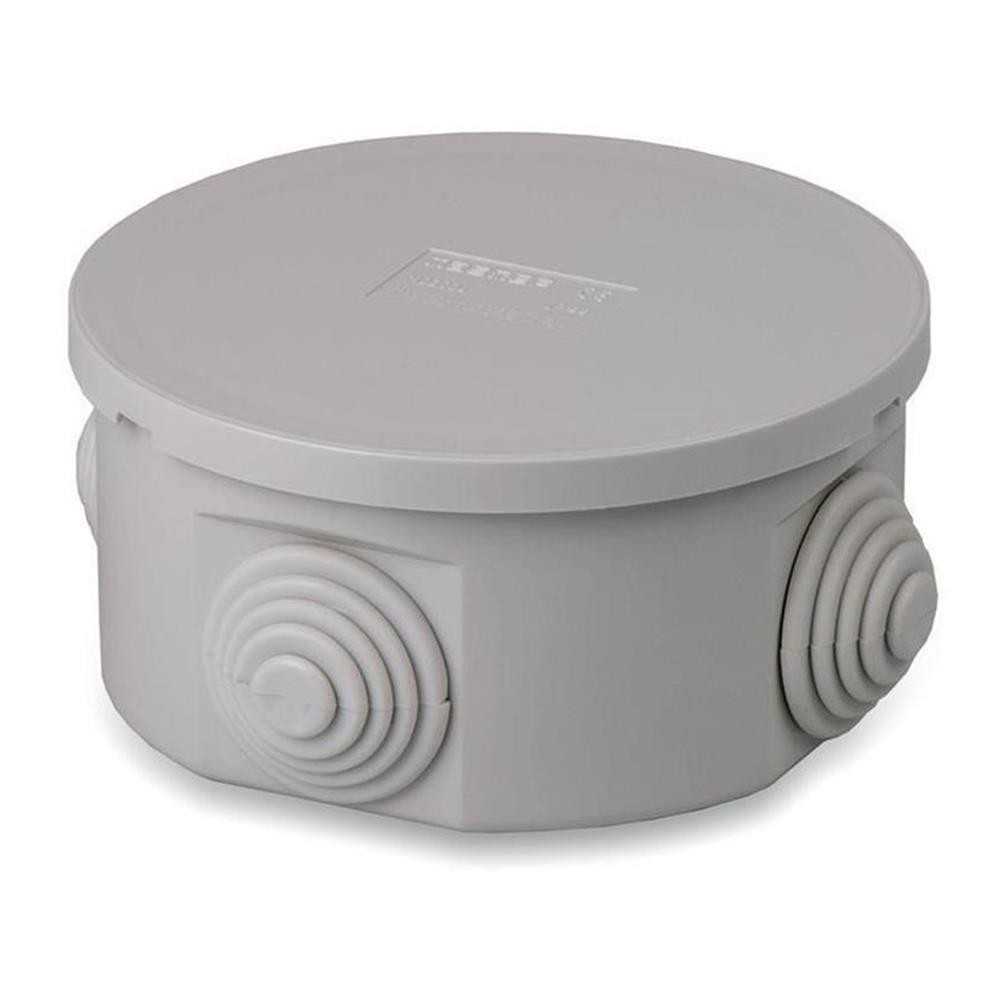 Cassette derivazione tonda 80x40 IP55 con passacavi - Master