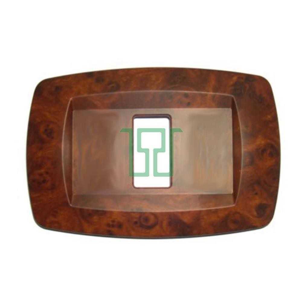 Placca 1 modulo modi radica - serie Master 16000