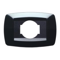 Placca schuko modi nero - serie Master 16000