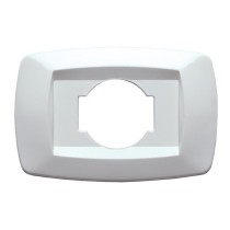 Placca schuko modi bianco - serie Master 16000