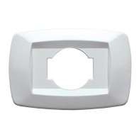 Placca schuko modi bianco -...