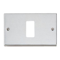 Placca 1 modulo paglierino - serie Master 16000