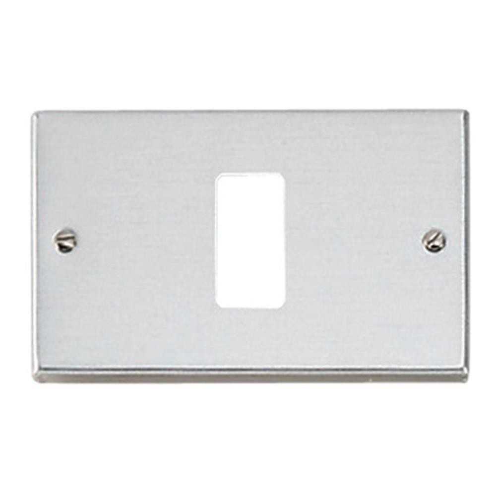 Placca 1 modulo paglierino - serie Master 16000