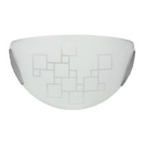 Applique netuno in vetro E27 bianco - Elmark