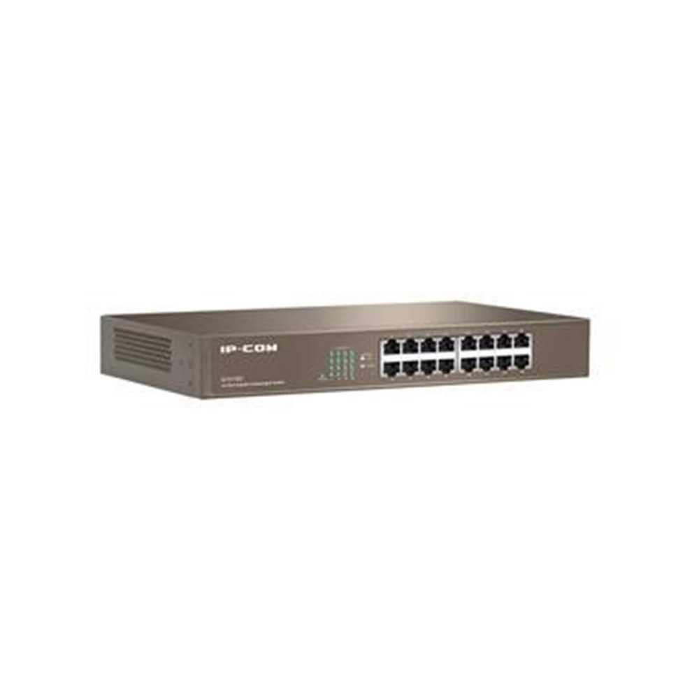 Switch 16 porte 1000Mbps in metallo a rack - IPCOM