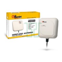 Antenna a pannello direzionale 2,4GHZ 14DBI con cavo e spinotto - Hamlet