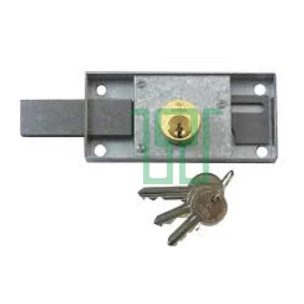 Serratura applicare dx ridotta per serranda - Cisa