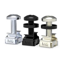 Vite e dado ingabbiato M6 per montaggi su rack - 1PZ