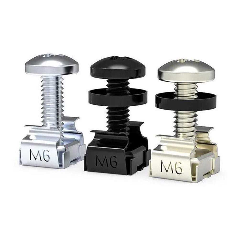Vite e dado ingabbiato M6 per montaggi su rack - 1PZ