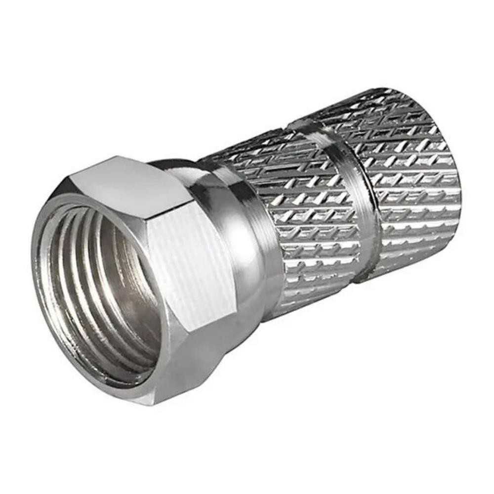 Connettore coassiale a F per cavo da 6.6 mm