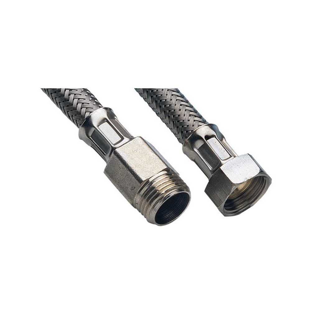 Flessibile acciaio m3/8 x f1/2 cm 50 maschio prolungato