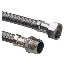 Flessibile acciaio m3/8 x f1/2 cm 30