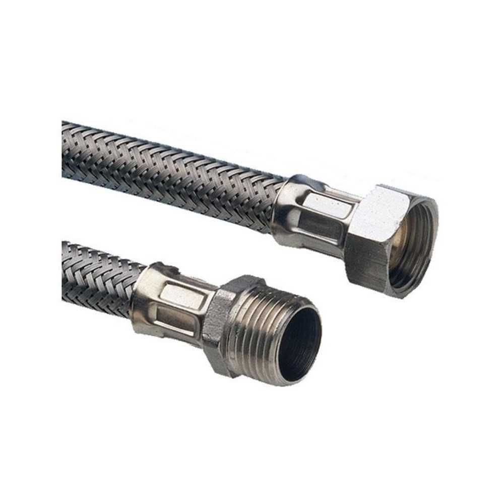 Flessibile acciaio m3/8 x f1/2 cm 25