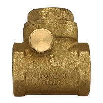 Valvola di ritegno in ottone clapet 3/4"