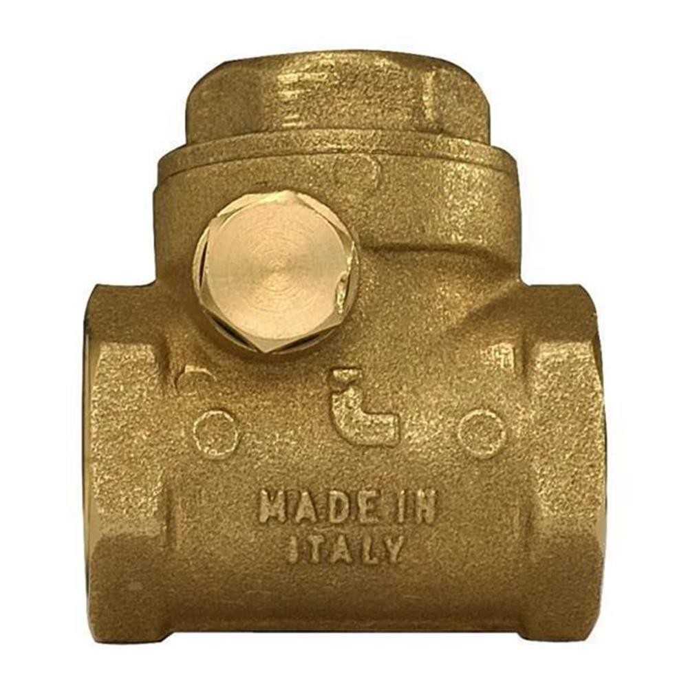 Valvola di ritegno in ottone clapet 1/2"