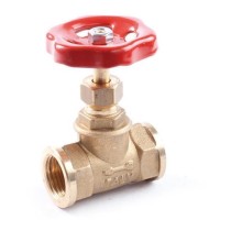 Valvola a disco femmina 1/2 diritta con premistoppa