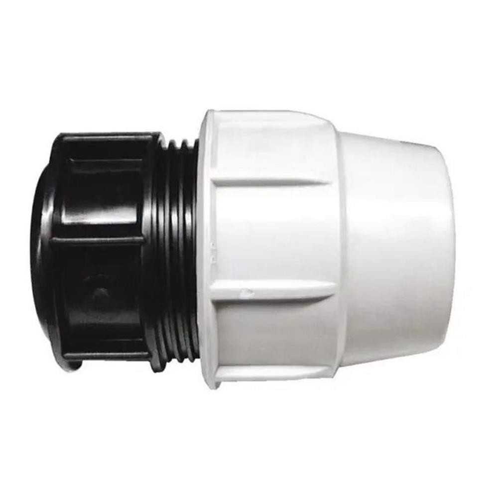 Raccordo plastica dritto per tubo PN 25XF3/4