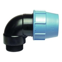 Gomito plastica per tubo PN 32XM1